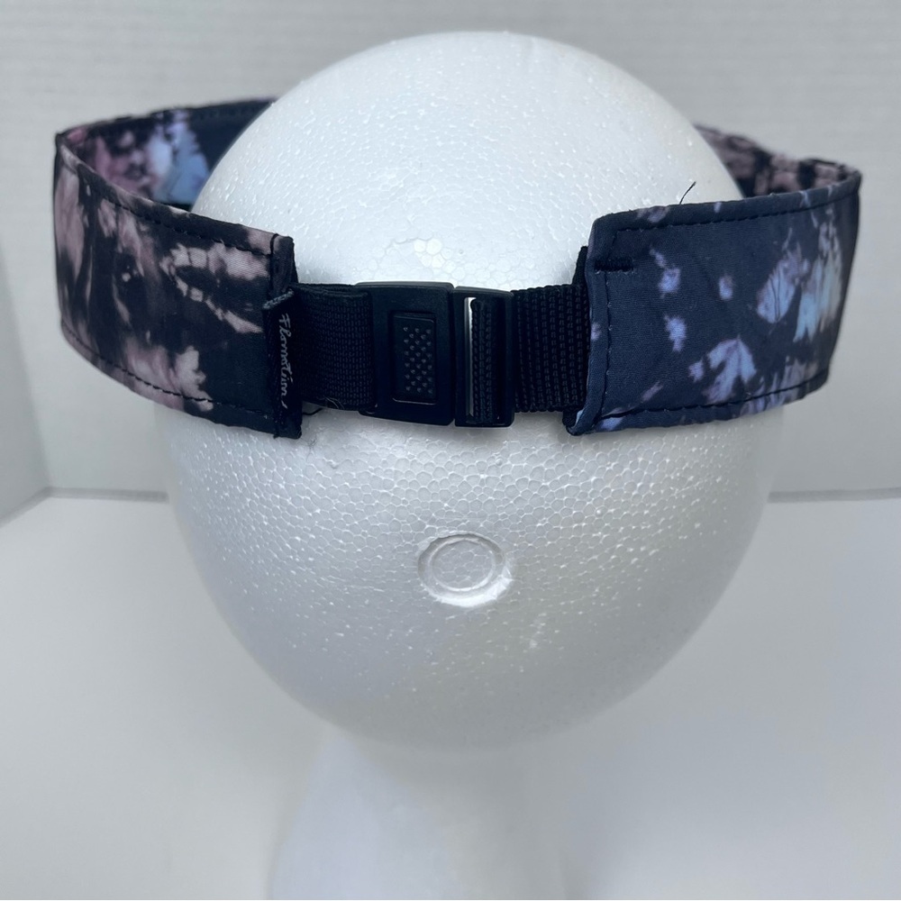 Flomotion Women's Adjustable Tie-Dye Print Golf Visor One Size; Activewear - Picture 4 of 8